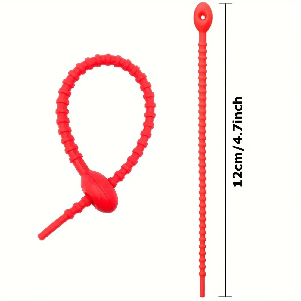 Reusable Silicone Cable Organizer for Wire Management