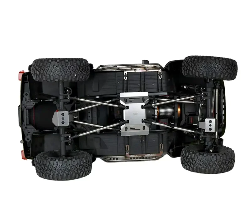 KYX stainless steel Chassis Armor Axle Skid Plate for Axial SCX6 AXI05000 Jeep Wrangler 1/6 RC Crawler Car Upgrade Parts