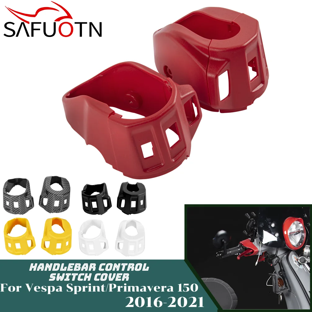 

Защита переключателя управления для Руля Мотоцикла Vespa Sprint, 150, 125-2016, 2021 2020, поворотников