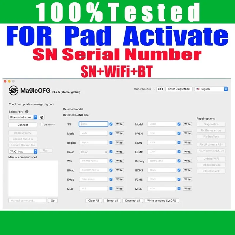 Sn Wifi Bt Numero Di Serie Per Ipad Mini 1 2 3 Ipad 2 3 4 Air Air Air 2 Pro A1822 Scheda Logica Per La Riparazione Della Versione Wifi