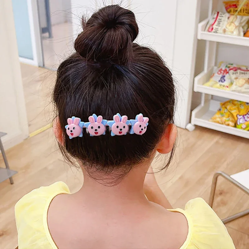 Cute Kawaii Girls Hair Clips Comb Costume Scrunchie Cartoon Bangs Headwear Headband Clothes for Baby Children Kids Accessories