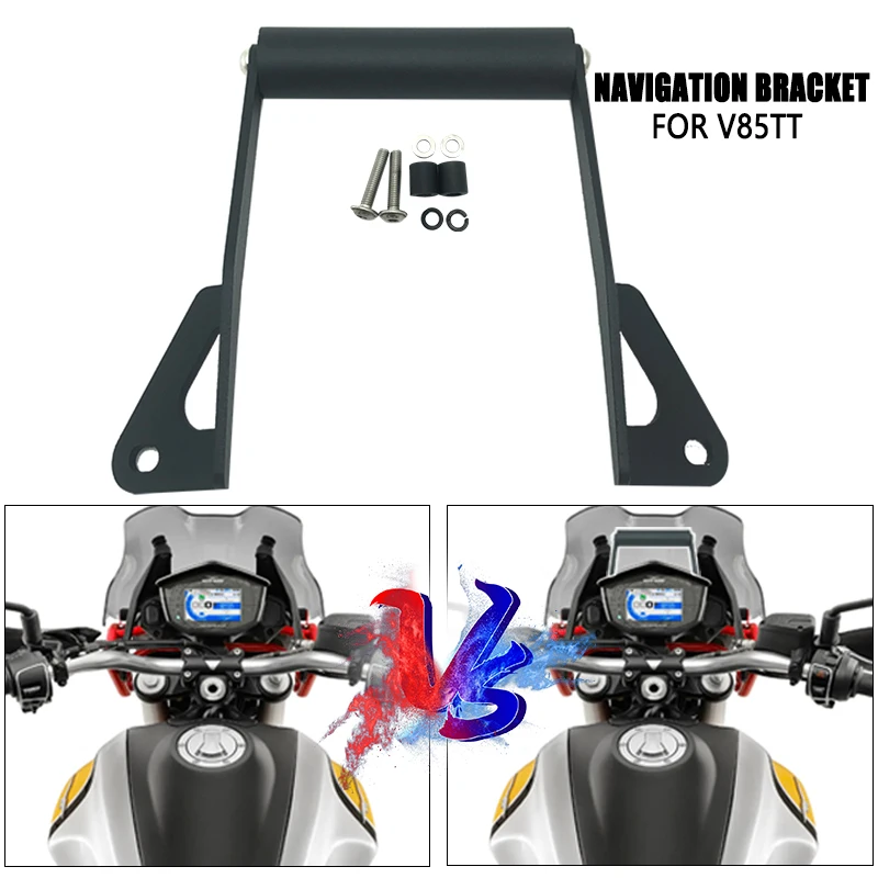 

Подставка-держатель для телефона V85TT, держатель для GPS навигационной пластины для V85 TT V85TT 2019-2022, аксессуары для мотоциклов