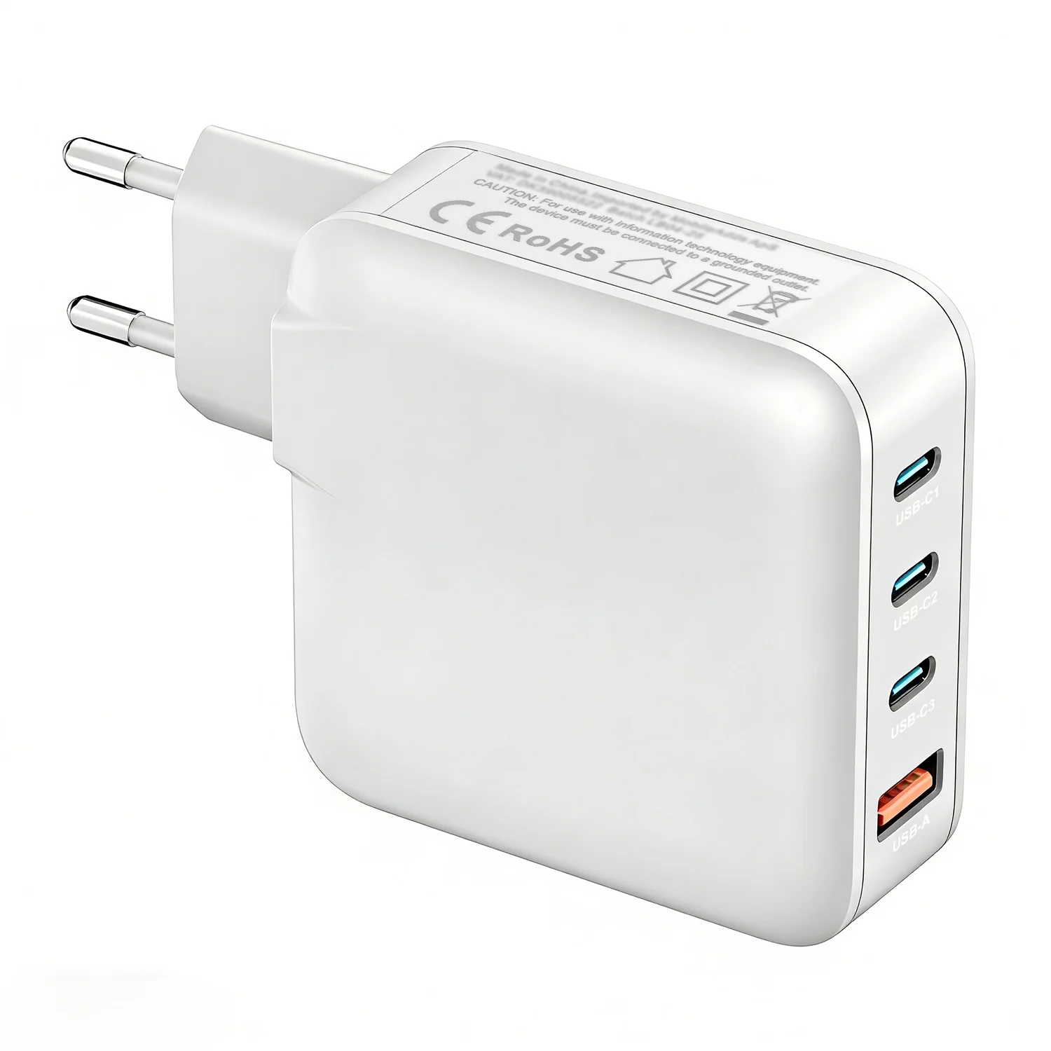 High-Power GaN Charger with PPS PD USB A+C Fast Charging Capability