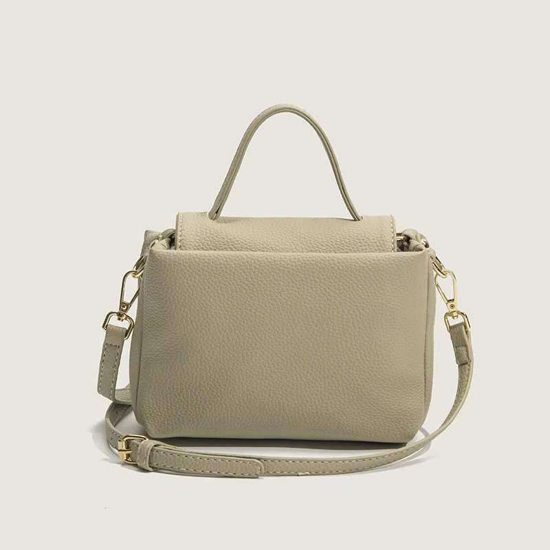 Fashion Brand Women's Small Crossbody Bag Lightweight PU Leather Messenger Bag Flap Handbag Purse Summer Travel Bag for Female