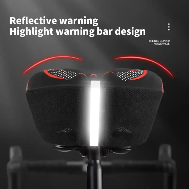 Bicycle Seat Cover 3D Mtb Saddle GEL Bicycle Seat Cover Men and Women Mtb Road Bike Bicycle Products Accessories Carbon Journey Parts Cycling