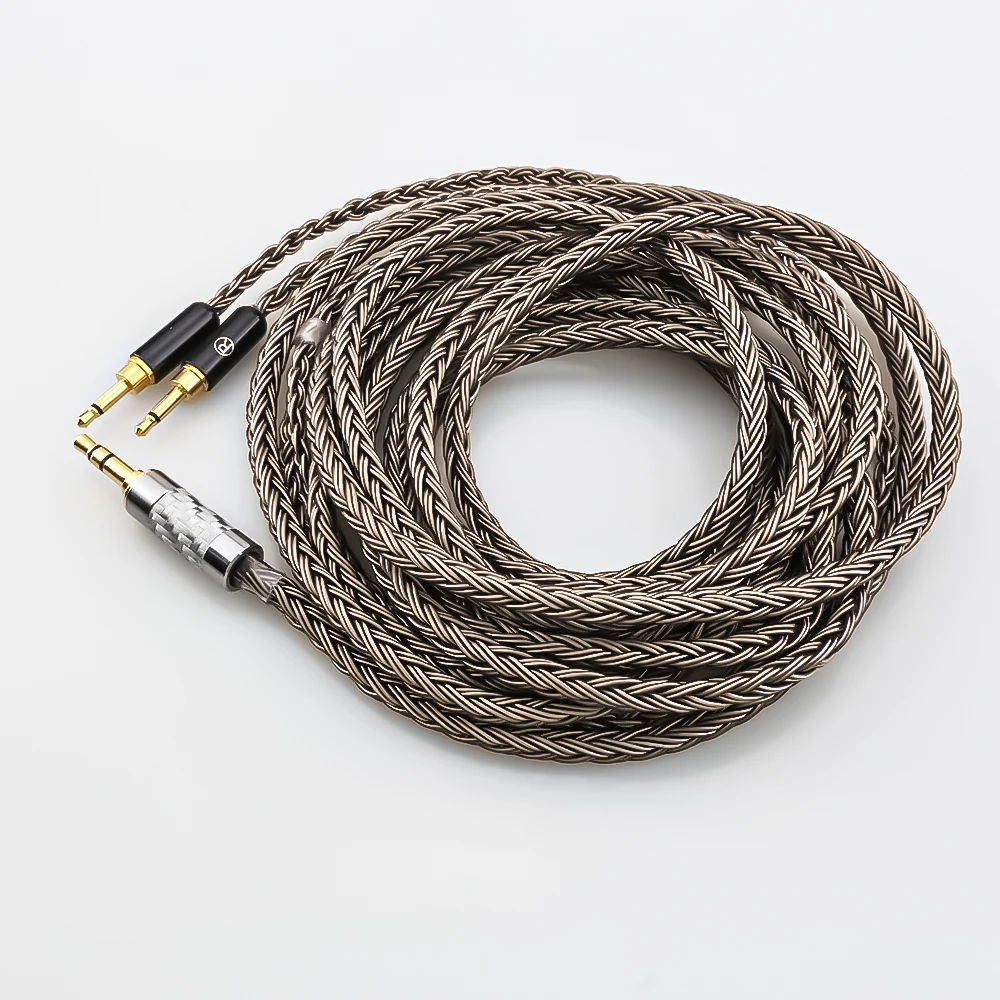 2.5MM dla SONY WM1A, NW-WM1Z PHA-2A 16 rdzeni kabel słuchawek dla Hifiman 300 400 i 1000 he400i he1000 he6 v1 v2 on 500 560 edx