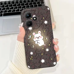 Chic Lens Protective Soft Silicon Phone Case with Cute New Design for Hot 30i (TYhei2159)