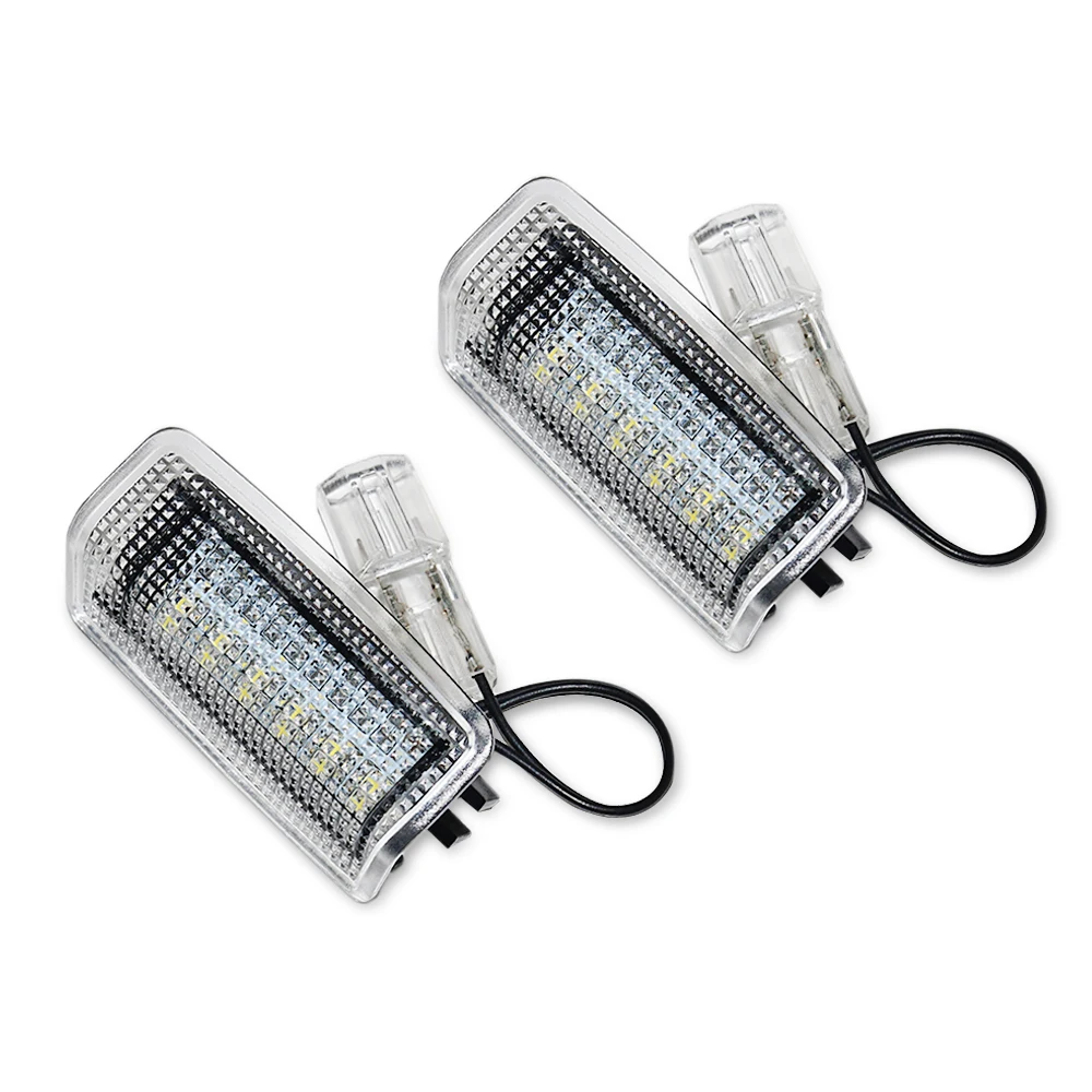 2pcs LED Car Door Light Auto Logo Welcome Lamp Projector For Toyota Camry 40 50 55 70 Prius 20 30 50 Highlander XU20 XU40 XU50