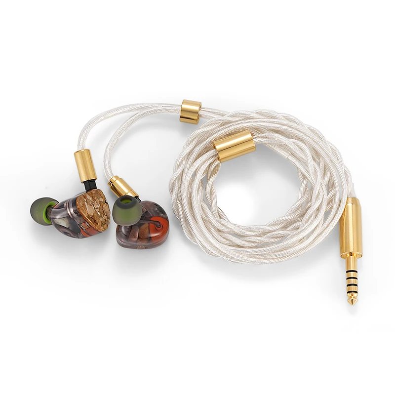 使用少　TANSIO MIRAI tsmr ARMOR　有線イヤホン Tansio Mirai TSMR ARMOR 2 DD + 2 BA +1 Electrostatic Hybrid