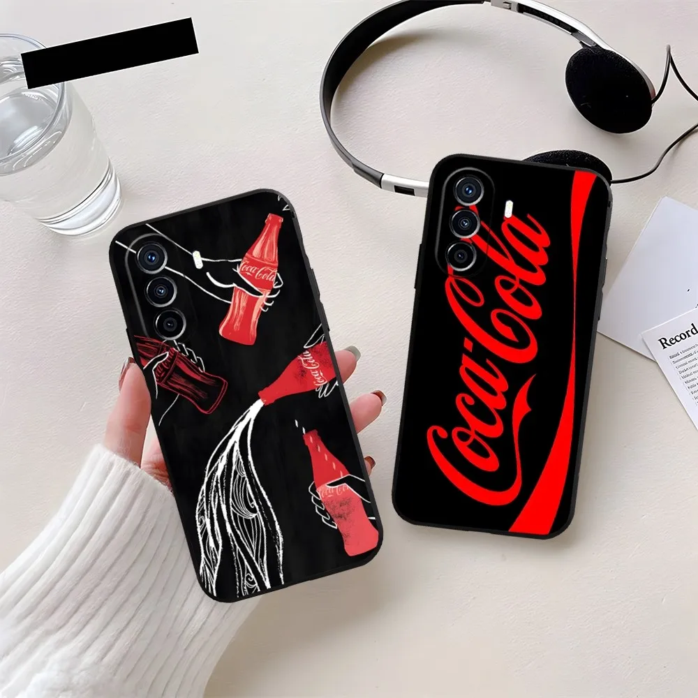 Phone Case For Huawei P50 P30 Fashion P40 P10 P20 Lite Mate 40 C-Coca Pro Plus Psmart ColaS Z 6 7 9 Shell Cover