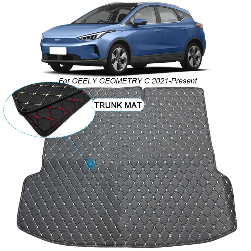 

Оригинальный автомобильный коврик для багажника, водонепроницаемый нескользящий защитный чехол против царапин для GEELY GEOMOTRY C 2021-2025, внутренний автомобильный аксессуар