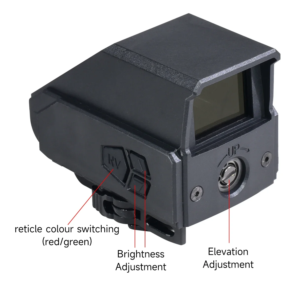 Eot*ch G43 G45 5x Magnifier 559 Tactical Holographic Green Red Dot Reflex Sight Scope Collimator Hunting Airsoft Equipment
