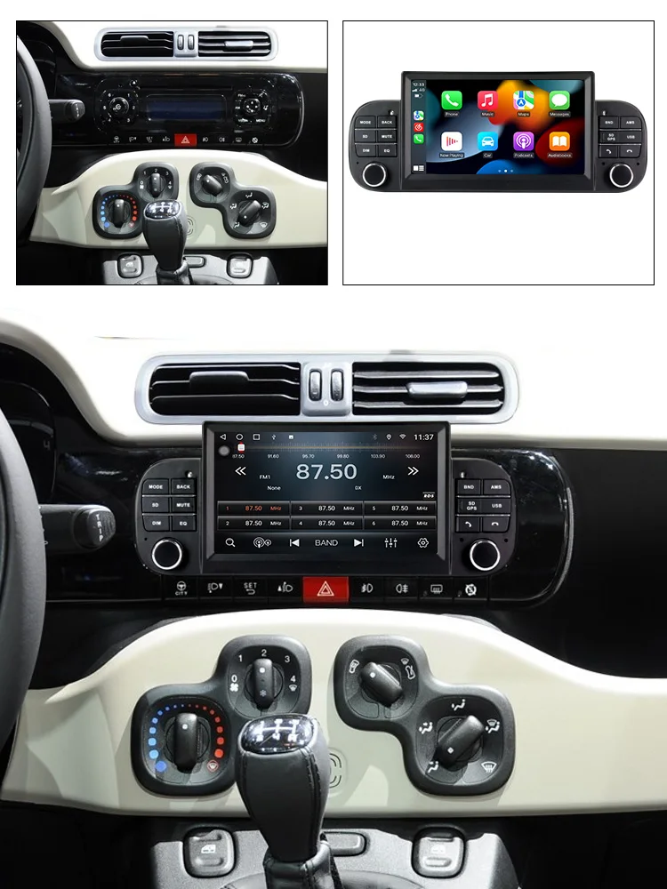 Wireless Carplay For Fiat Panda 2013-2020 2din Android 11 6+128g Car  Multimedia Player Radio Stereo Autoaudio 4g Lte Dsp Wifi - Car Multimedia  Player - AliExpress