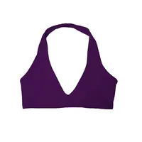 NCLAGEN Gym high support Workout underwear SoftMotion Minimal Halter Neck Bralette Women's sports bra Pilates yoga halter top - Image 5