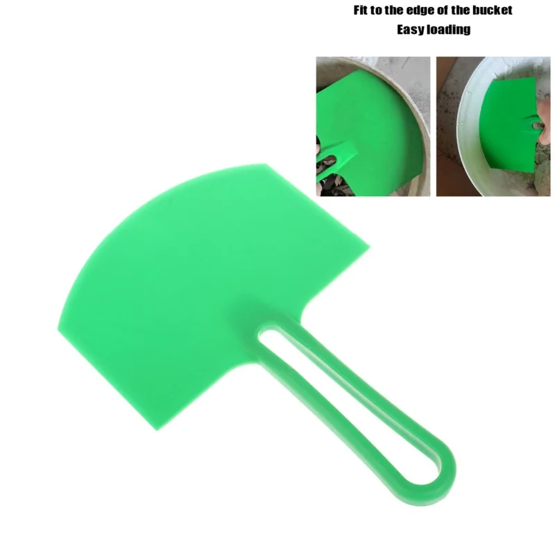 Putty Knife Scraper Curved Plastic Flexible Paint Scraper for Decal Wallpaper Patching