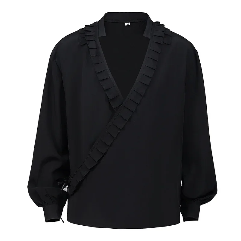 

Men's Beveled Shirt Medieval Victorian Clothing