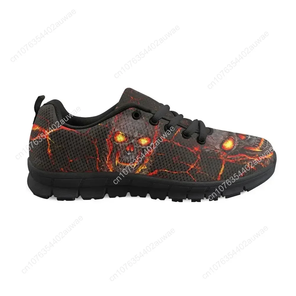 Skull Lava scarpe da donna Summer Mesh scarpe basse traspiranti adulti Walking Sneakers leggere scarpe da ginnastica Zapatillas