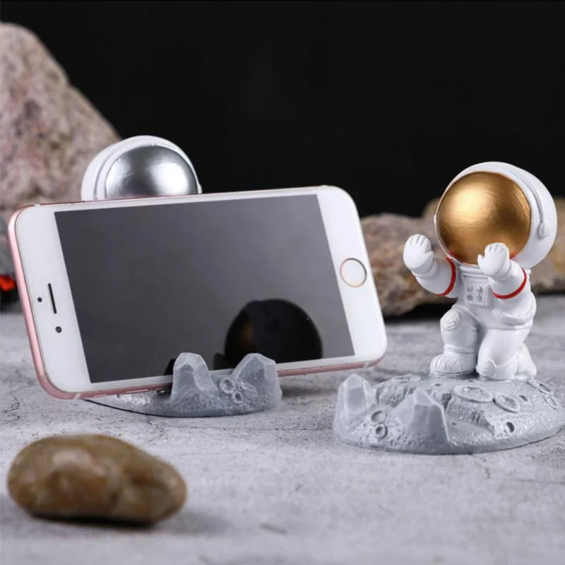 Милые 3D астронавты из смолы украшения держатель-подставка кронштейн космонавта