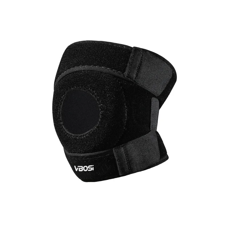 VBOSI Adjustable Open Patella Knee Brace for Men Women, Breathable Knee Support for Gym Running Workout Sports Injury Protection