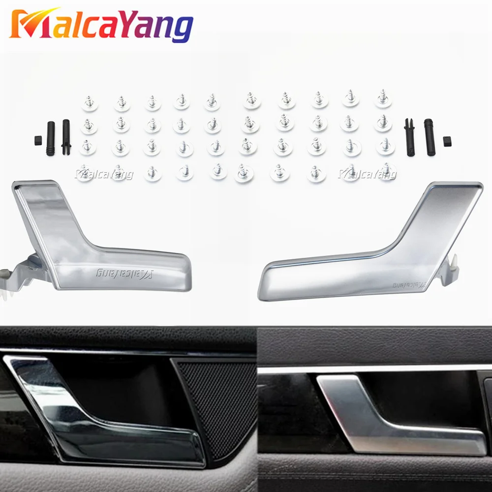 New Upgraded Interior Chrome Opening Door Handle For Mercedes Benz W204