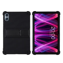 Enhanced Tablet Case with Shockproof Airbags and Soft Silicone Stand - 12 - Inch Protective Shell for Odea A12 (Black)