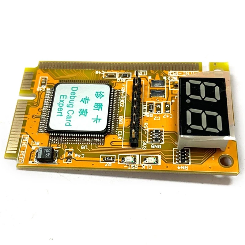 

2X Multifunction 3 In 1 Debug Card Expert Mini PCI PCI-E LPC PC Laptop Analyzer Tester Diagnostic Post Test Card Part