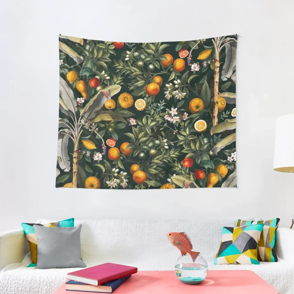 

Vintage Fruit Pattern XXII Tapestry Outdoor Decor Wall Mural Home Decor Aesthetic Tapestry