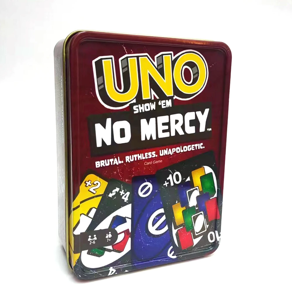 UNO FLIP! Pokemon No mercy Game Anime Cartoon Pikachu Figure Pattern Family Funny Entertainment uno Cards Games Christmas Gifts 4