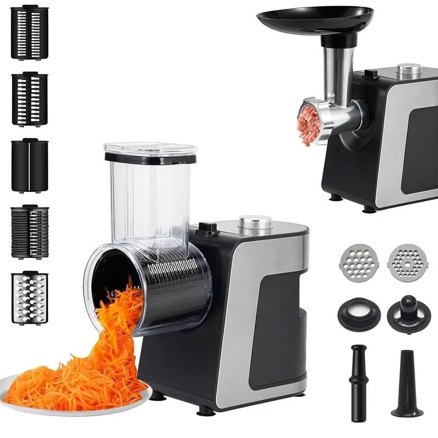 Vegetable Cutter Household Slicing and Shredding Artifact Electric Drum Potato Shredder Small Meat Grinder Enema Machine 4