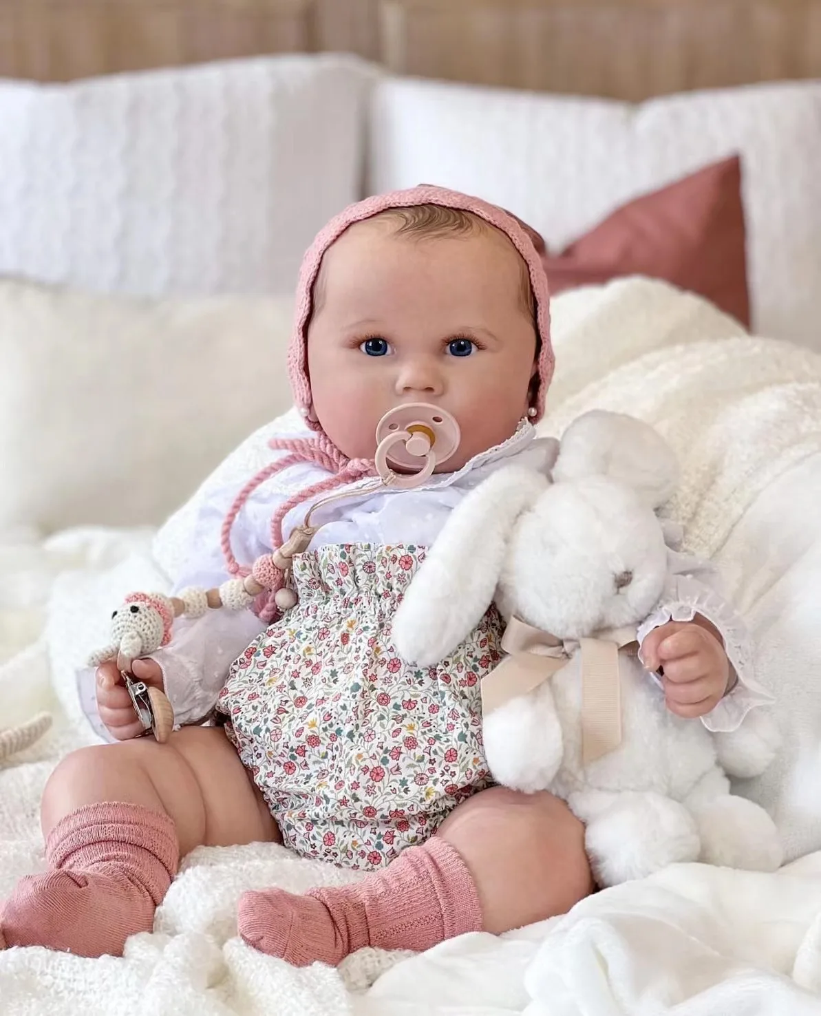 

26 Inch Super Cute Charlotte Reborn Doll Lifelike Handmade High Painted with Veins Vessel Bebé Reborn