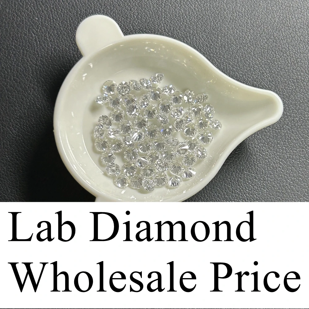 Meisidian 0.1-1.5 Carat Size 3-7.5mm DEF VS VVS HPHT Diamond Lab Grown Diamond 6
