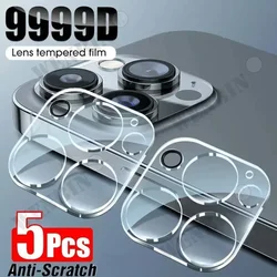 Premium Full - Cover Camera Lens Protector Glass - Enhanced Protective Film for 5 Pcs Camera Lens (For iPhone 17 Air)