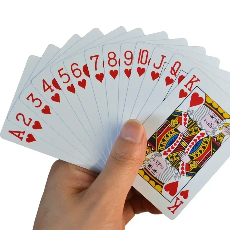 Waterproof 100% PVC New Pattern Plastic Non-fade Adult Playing Game Poker Cards Board Games 58*88mm poker cards No deformation playing cards plastic playing cards