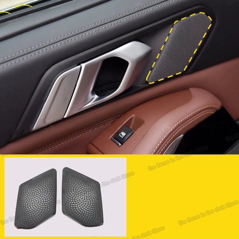 2023 Bmw X5 Accessories For Bmw X5 G05 Car Inner Door Handle Sound Speaker Trim Interior Accessories Chrome 2019 2020 2021 2023 2024 2022 X6 X7 G06 G07 Interior Mouldings Aliexpress