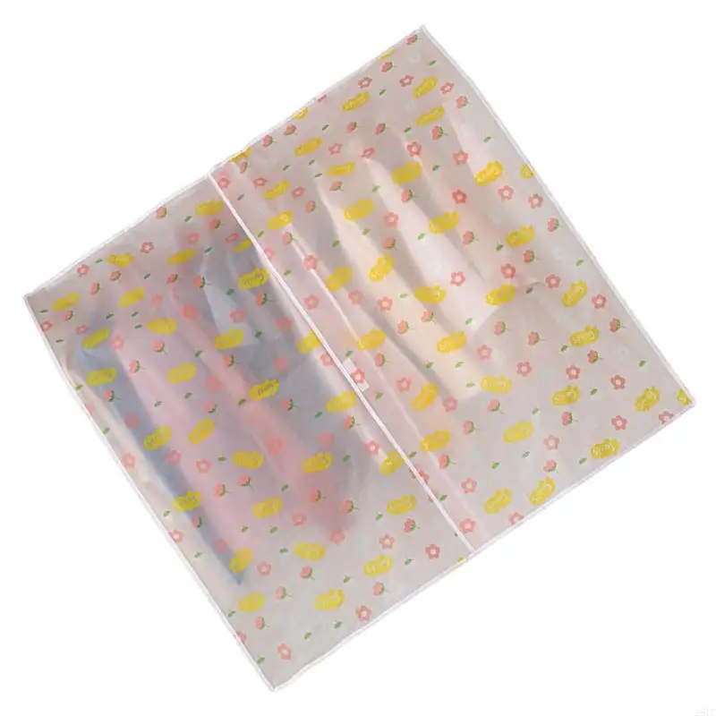 28TC 더러움 매달려있는 옷 보호자 클리어 랙 커버 오랫동안 긴 코트를위한 주최자