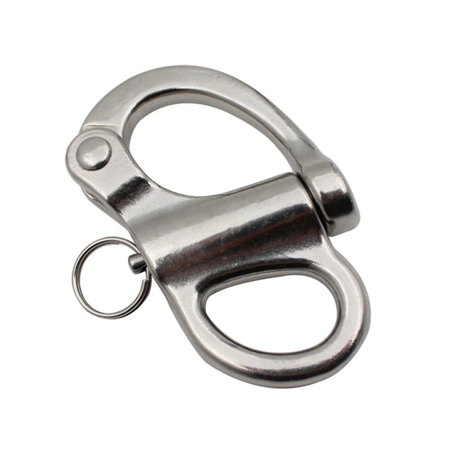 Snap 2 Brass Swivel Eye - Fogh Boat Supplies