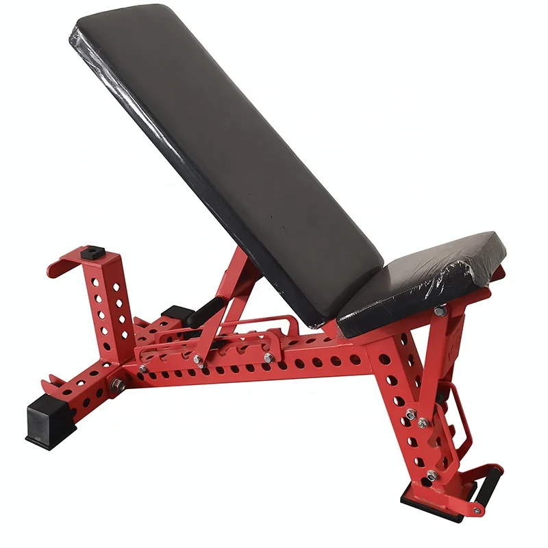 Commercial Gym Use Dumbbell Weight Workout Incline And Decline Flat Adjustable Bench Press