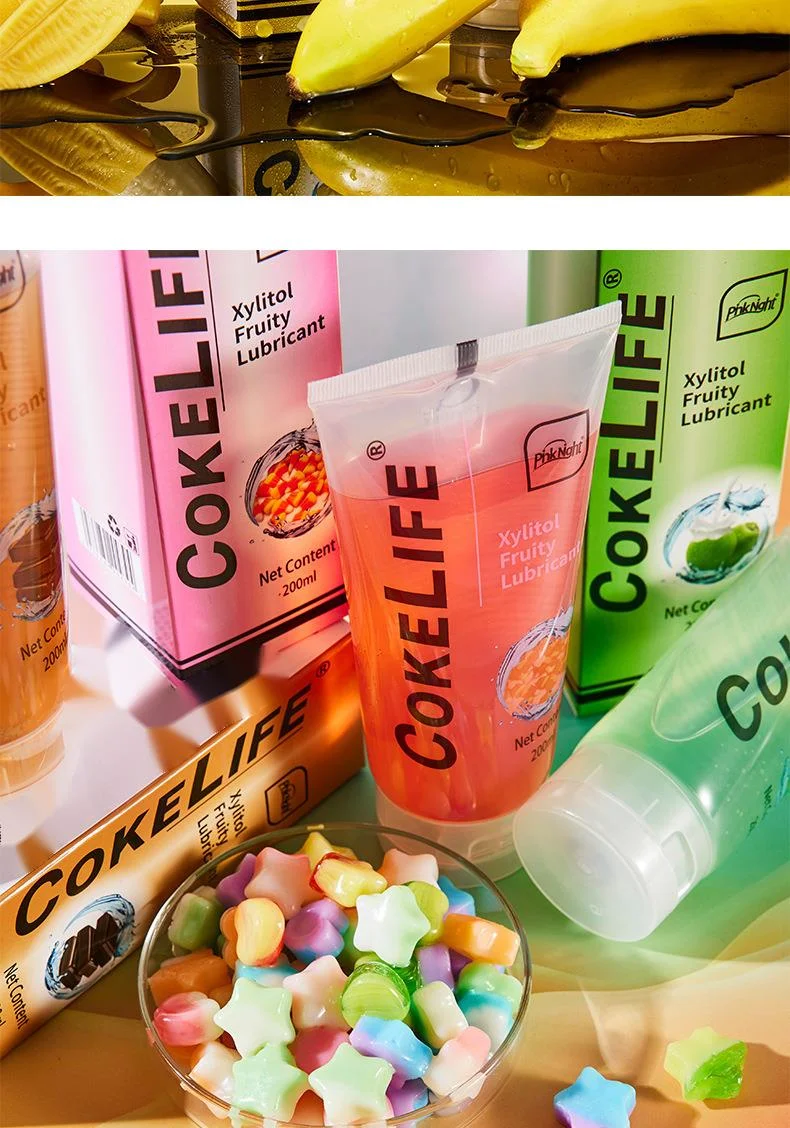 Fruchtiges, leckbares Leave-in-Gleitmittel. Sexuelle Gleitmittel für Erwachsene. Sexspielzeug für Erwachsene._voghion.com