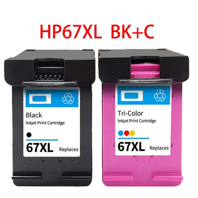 Cartuccia D'Inchiostro Compatibile Per Stampante Hp67 67Xl 67Xxl Envy Pro 6410 6412 6420 6422 6452 6455 6458
