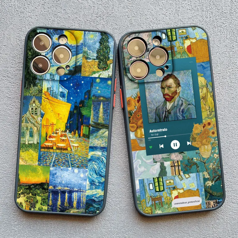 Van Gogh Inspired Artistic Phone Case Cover