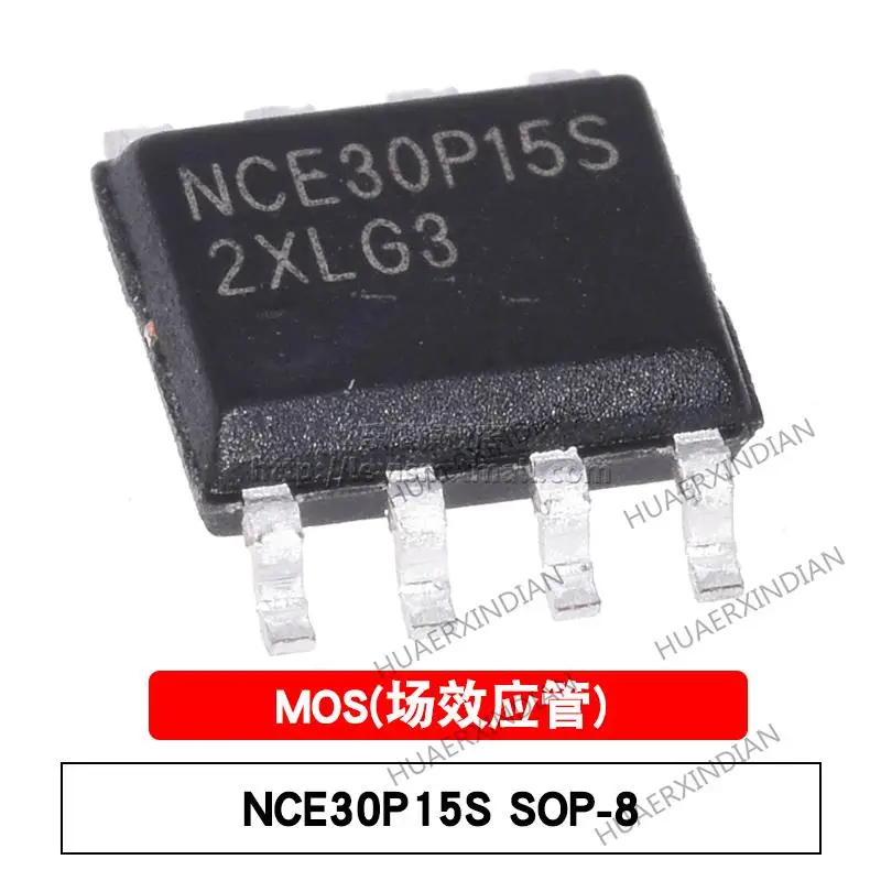

10PCS New and Original MOSFET NCE30P15S SO-8 P 30V/15A
