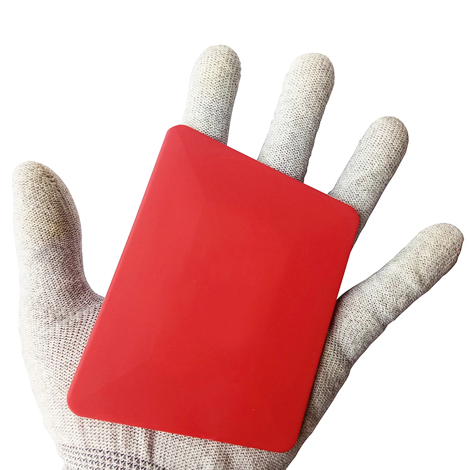 Vinyl Rakel Set 5 Stück - Filzkanten Schaber Für Auto Wrap & Folien