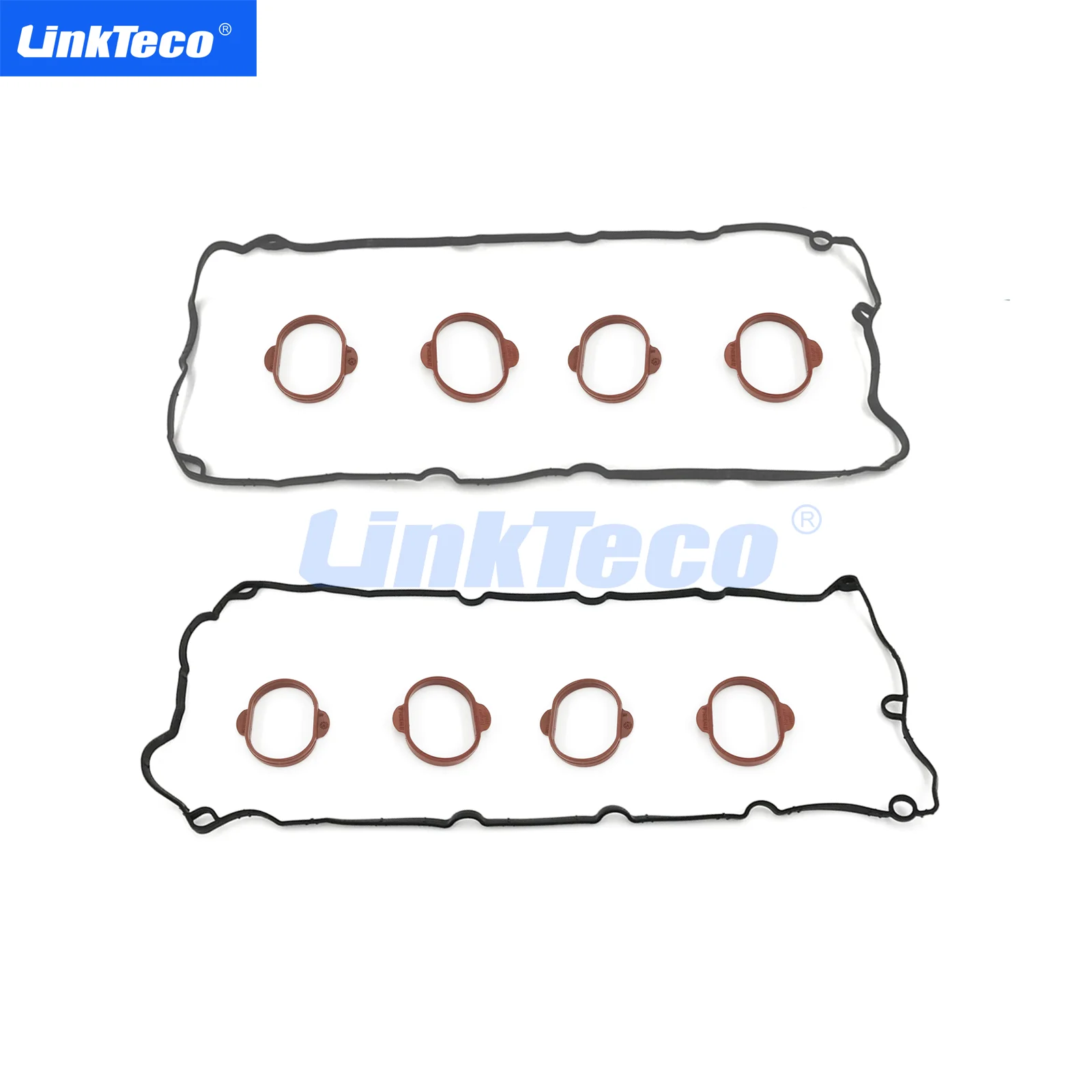 Valve Cover Gasket Set For 2008-2014 Porsche Cayenne Panamera Turbo M48 4.8T V8 94810593601 & 94810593501&94811014601