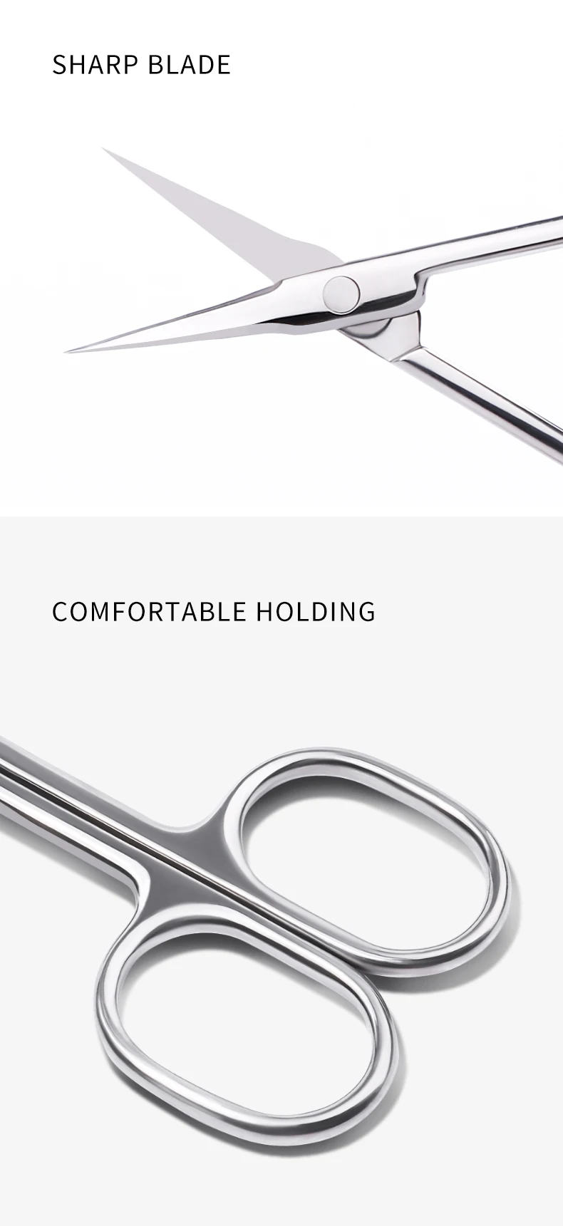 Description Picture 3 of itemCuticle Nippers Scissors Nail Clipper Trimmer Dead Skin Remover Cuticle Cutter Manicure Supplies Professional Tool