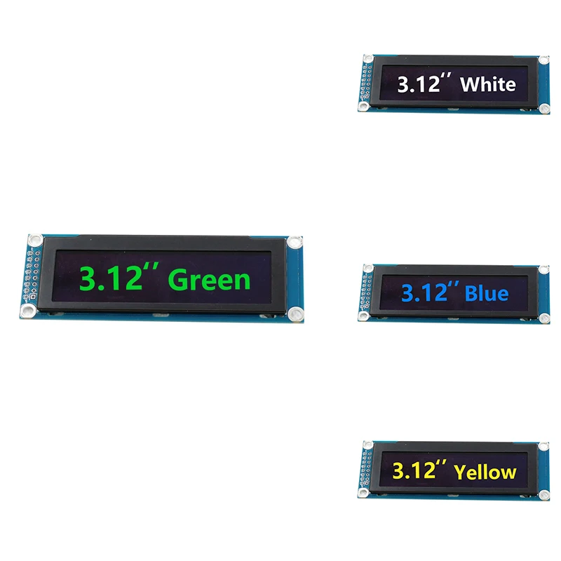 OLED Display 3.12Inch 256X64 Graphic LCD Module Display Screen LCM Screen SSD1322 Controller Support SPI 3.3V