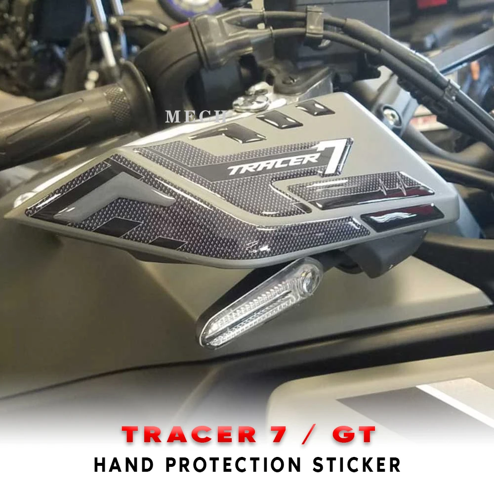 FOR YAMAHA Tracer 7 GT Tracer7 2021 - 3D Gel Stickers Original Hand guard motorcycle sticker tracer el pistolero 1 cd