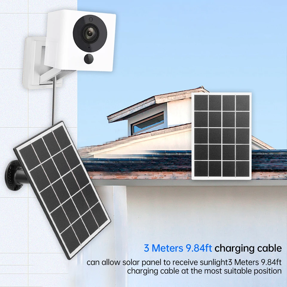 Solar Panel For Ring-Spotlight Camera Battery,Ring-Stick Up Camera - View #8