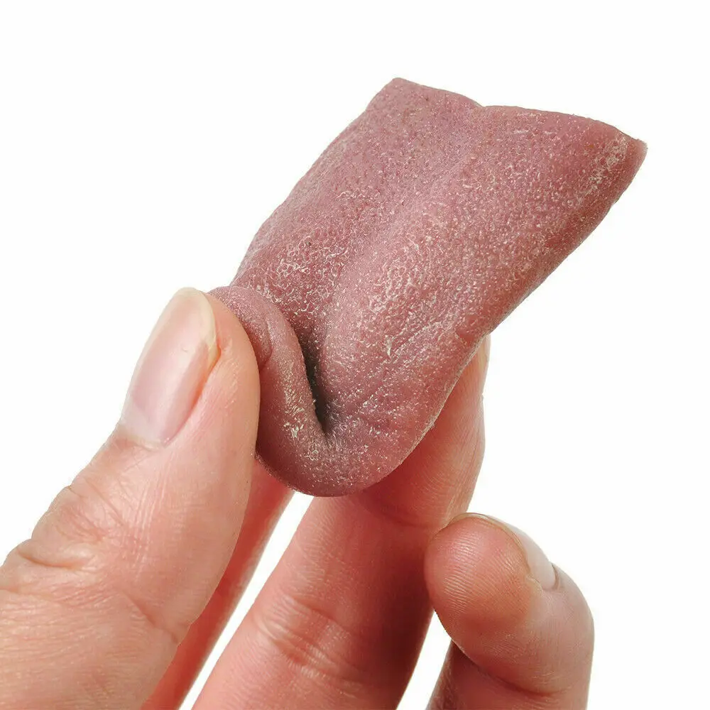 Prank Toys Horror Funny Rubber Tongue Prank Maker Kids Gift