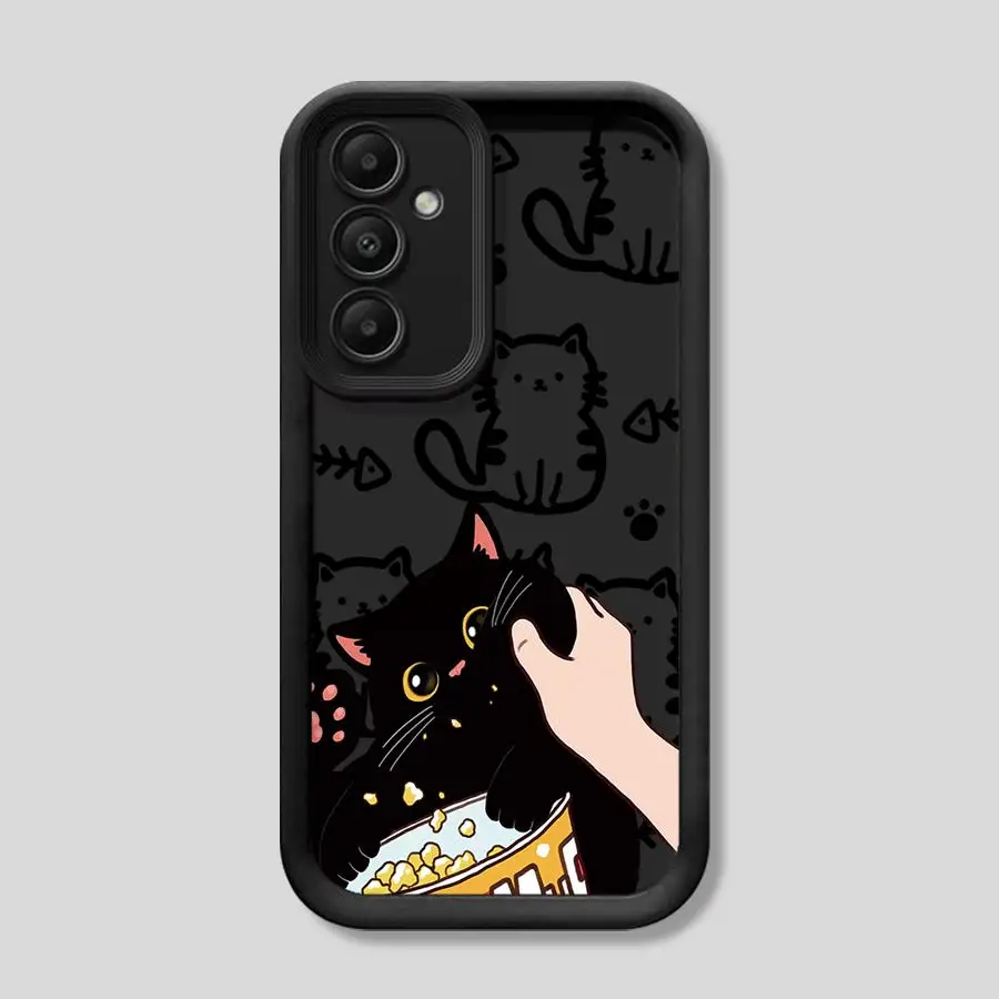 Soft Cartoon Cute Little Cat Phone Case