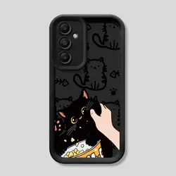 Soft Cartoon Cute Little Cat Phone Case - Galaxy A26 5G (Mix01)